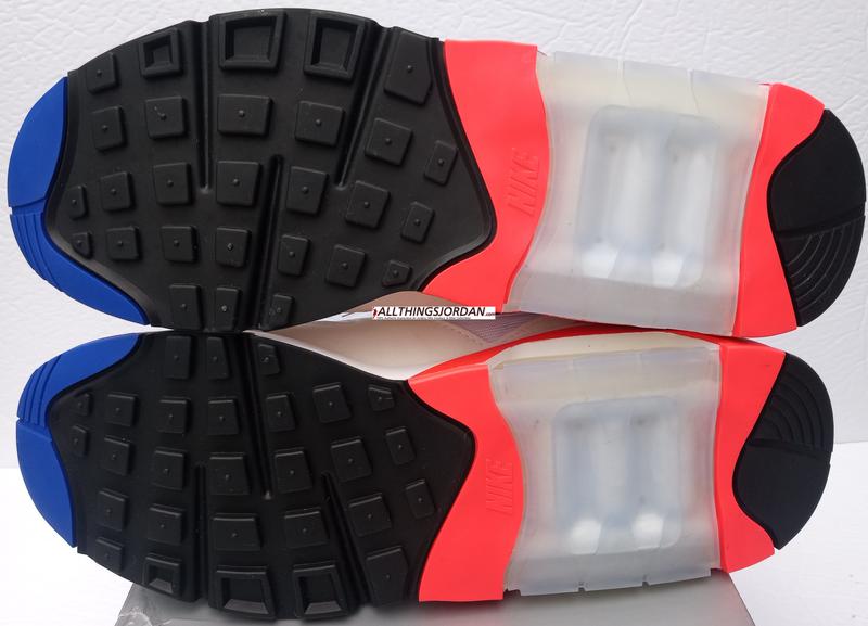 Air Max 180 (White/Ultramarine-Solar Red) FJ9259 100 Size US 10M