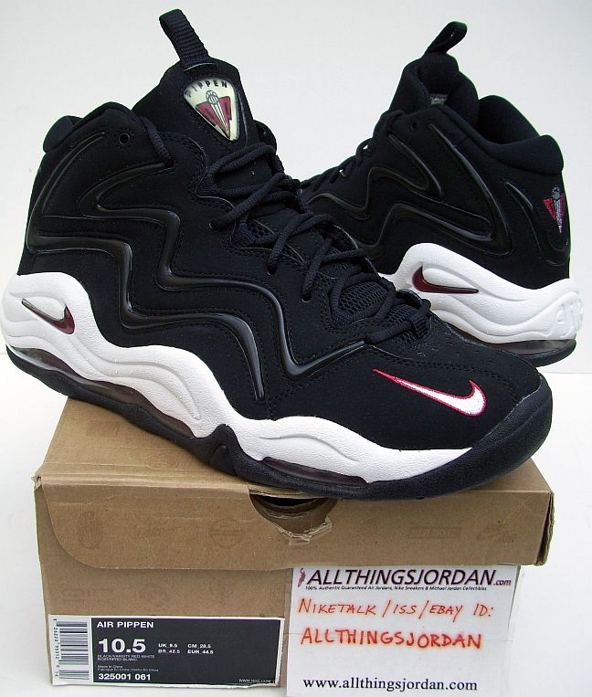 Nike Air pippen (Black/white-Red) sz. 10.5 page