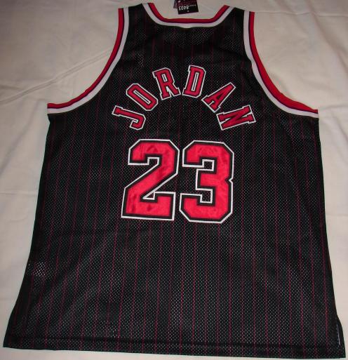 Michael Jordan Nike 84/03 Pinstripe Chicago Bulls Jersey page